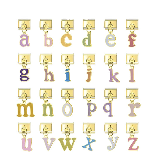 Coloured Letters Gold